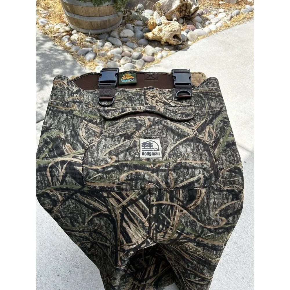 Hodgman Neoprene Chest Waders Size 8 Camo Bootfoot Steel Shank Hunting Fishing